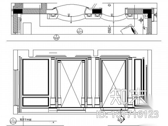 [江苏]豪华花园式欧式风格三层别墅室内装修设计施工图（...cad施工图下载【ID:161716123】