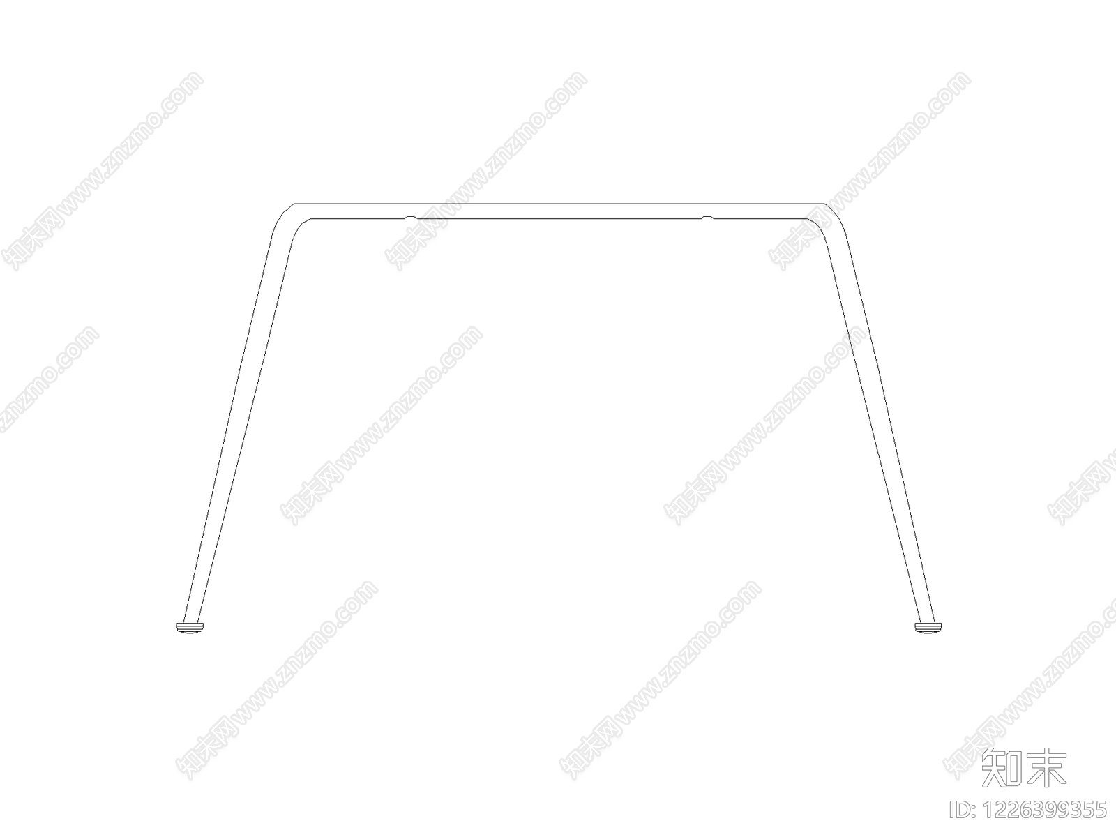 装饰线条cad施工图下载【ID:1226399355】