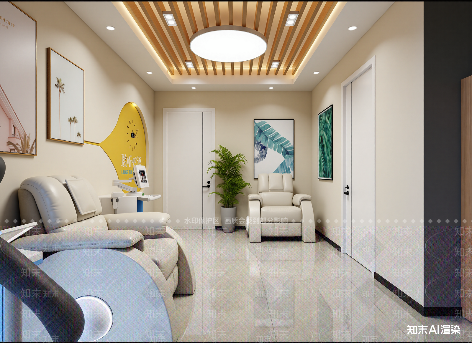 现代美容院3D模型下载【ID:1214155285】