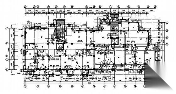 温州某小区十一层住宅楼建筑施工图(6#楼)cad施工图下载【ID:149797107】