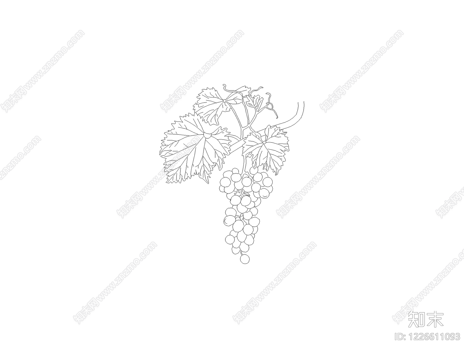 绿植cad施工图下载【ID:1226611093】