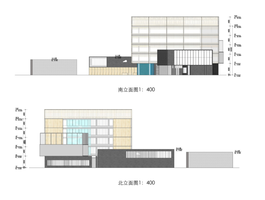 [直向建筑]昆山市玉山镇第一中心小学建筑方案cad施工图下载【ID:151560123】