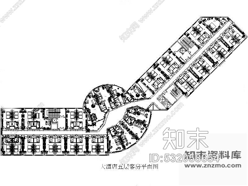 施工图山东某邻海酒店装修图cad施工图下载【ID:532058654】