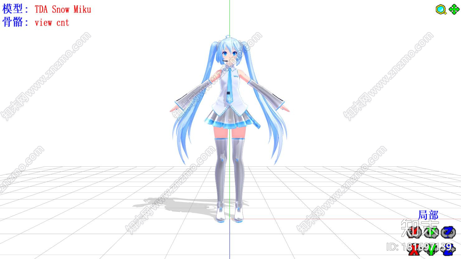 初音未来TDAmmd模型下载【ID:181697139】