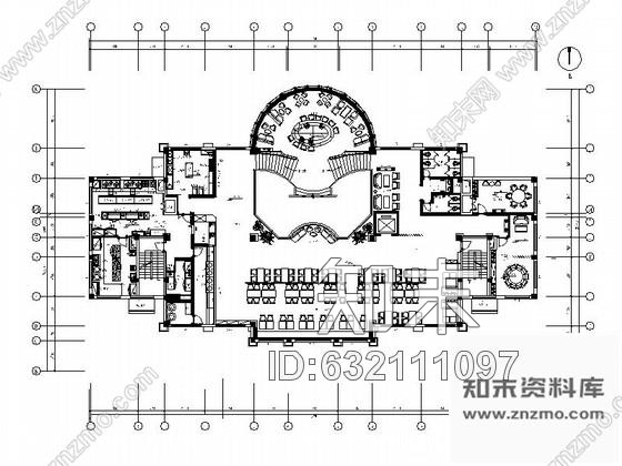 施工图原创大型商业餐饮娱乐综合休闲会所施工图含效果图cad施工图下载【ID:632111097】