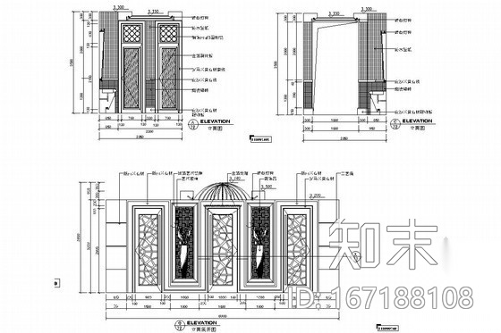 豪华卫生间CAD详图下载cad施工图下载【ID:167188108】