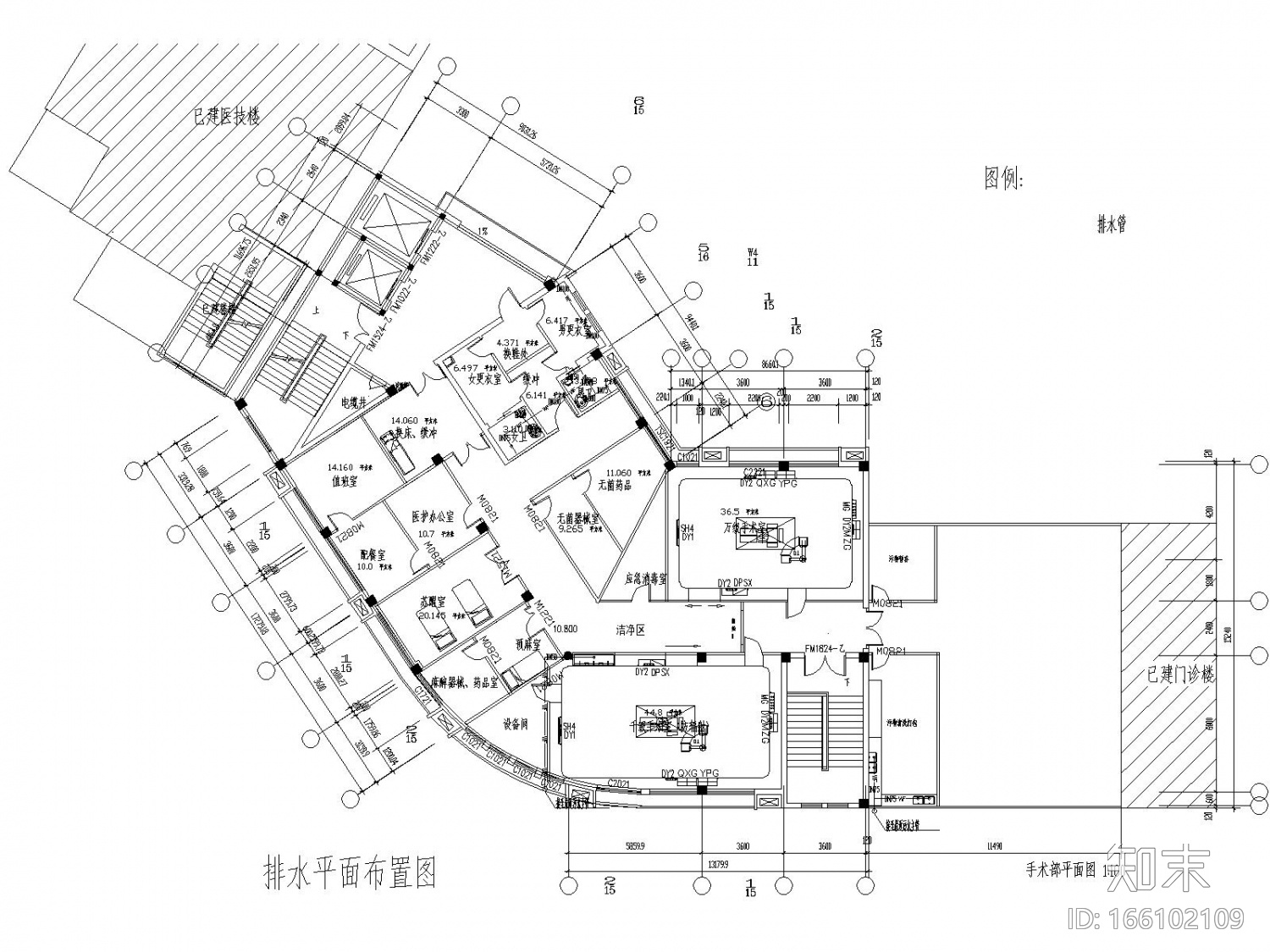 [浙江]人民医院万级层流洁净室全套施工图施工图下载【ID:166102109】