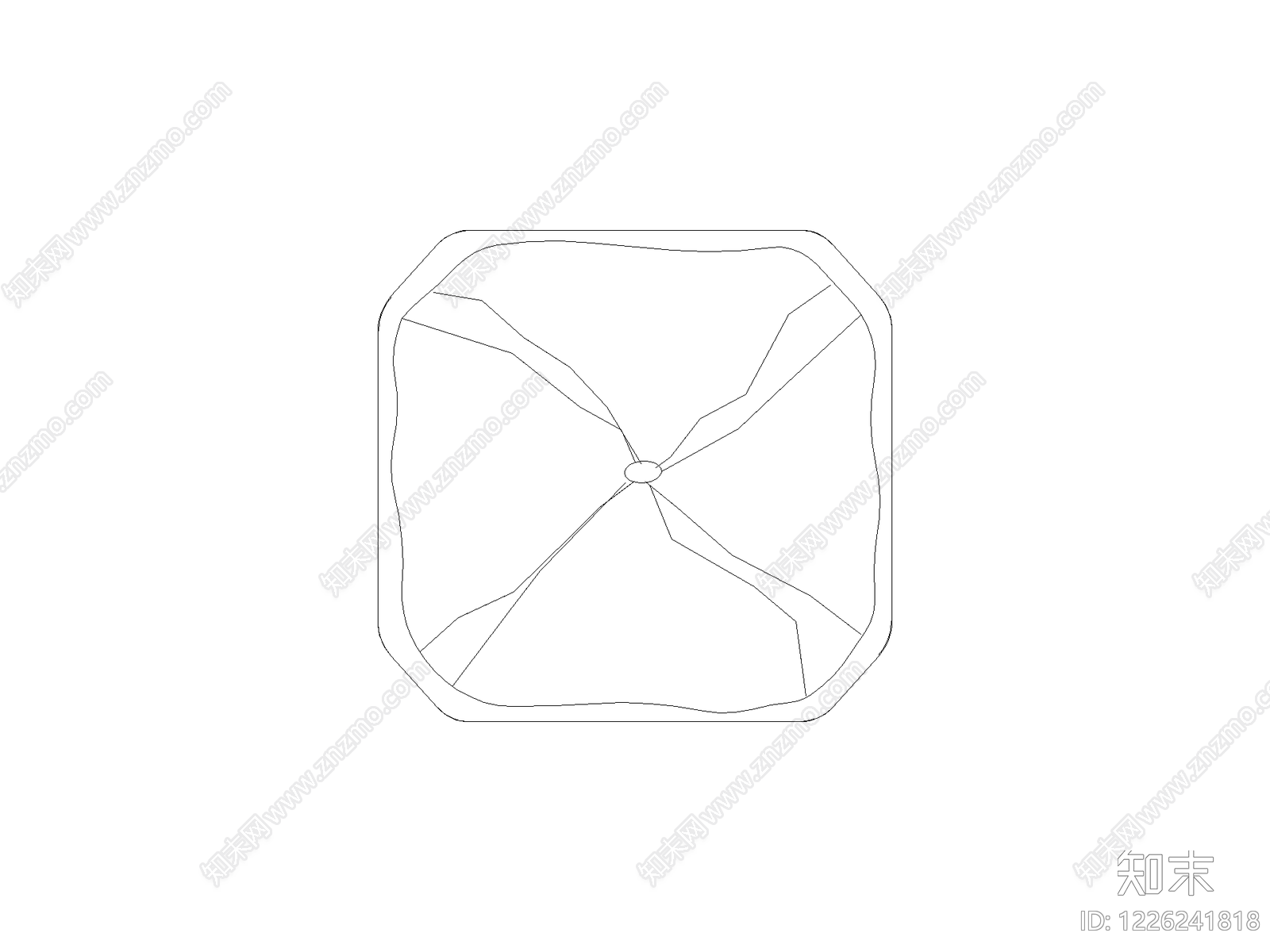 沙发CAD图纸