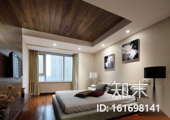 跃层公寓样板间设计CAD施工图（含实景图）cad施工图下载【ID:161698141】