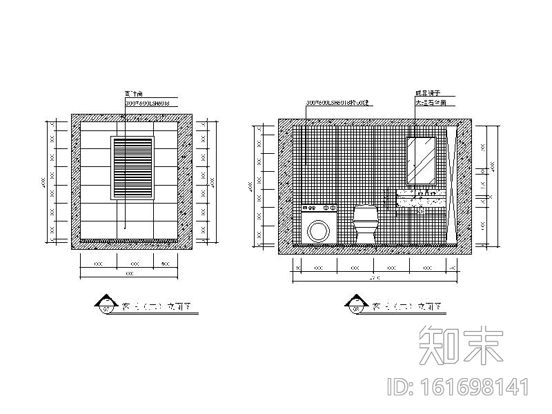 跃层公寓样板间设计CAD施工图（含实景图）cad施工图下载【ID:161698141】