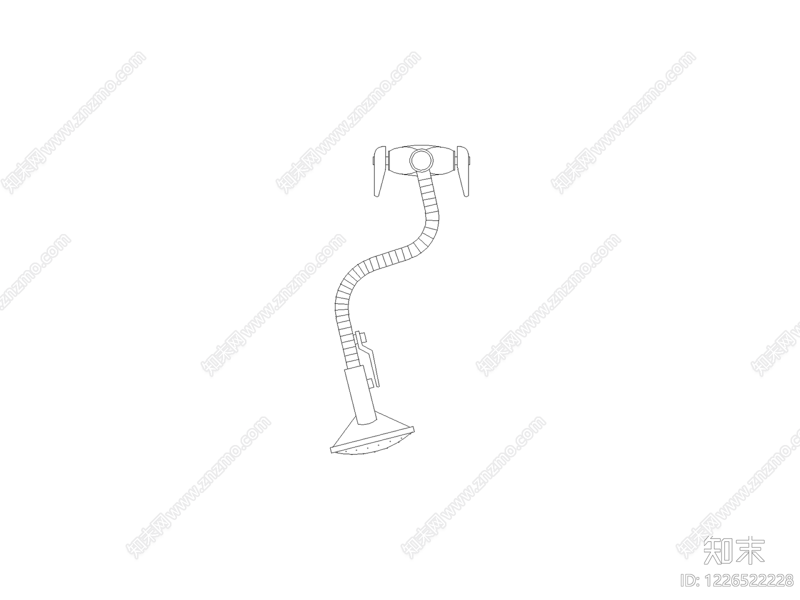 灯具图块cad施工图下载【ID:1226522228】