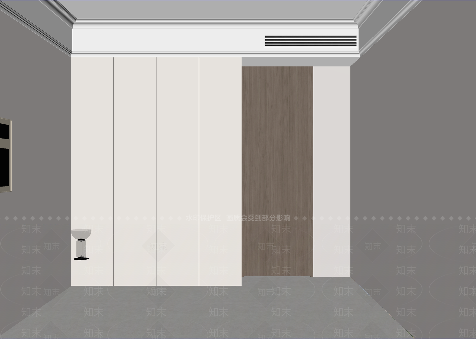 现代衣帽间3D模型下载【ID:1214724785】