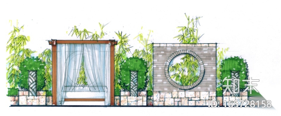 [江苏]南京精致温泉酒店景观设计方案施工图下载【ID:165728158】