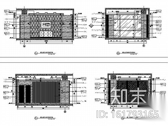 著名装饰公司设计现代风格办公楼室内装修施工图施工图下载【ID:161793165】