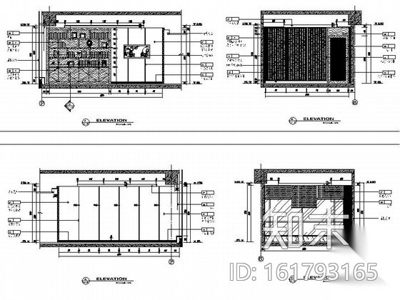 著名装饰公司设计现代风格办公楼室内装修施工图施工图下载【ID:161793165】