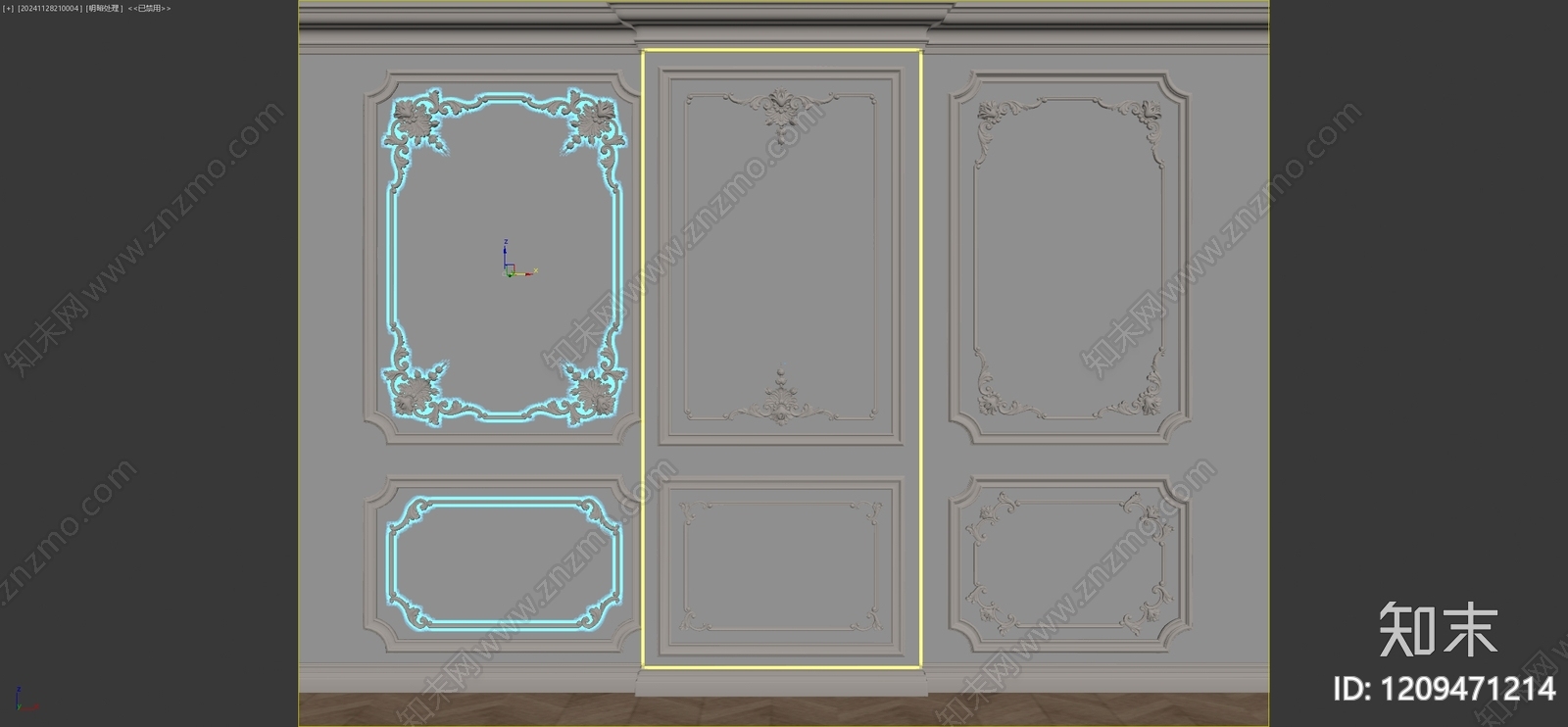 欧式天花贴图下载【ID:1209471214】