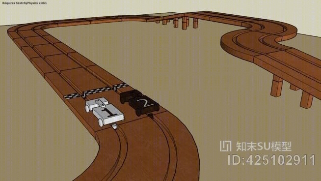 轨道SU模型下载【ID:425102911】