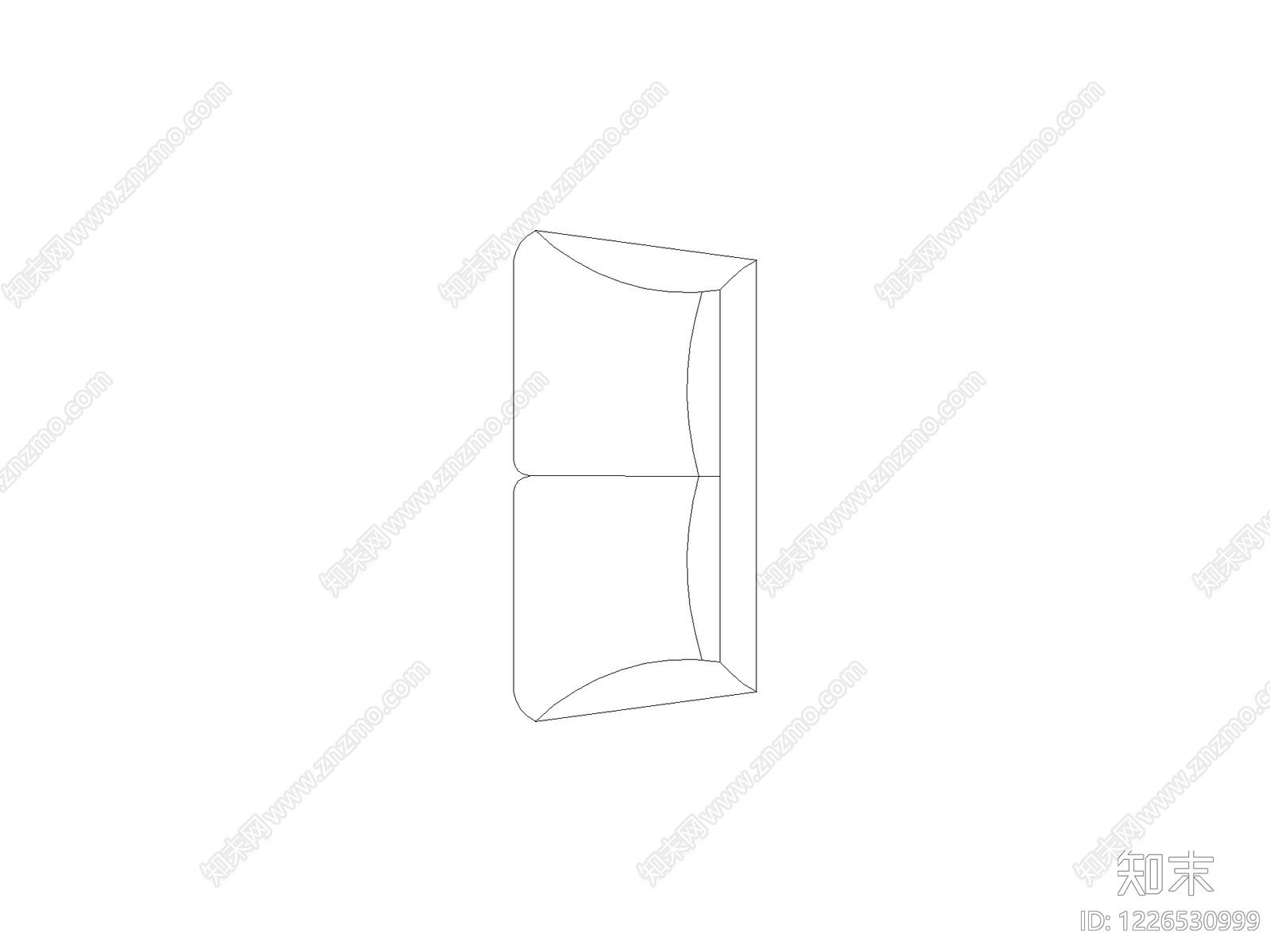 现代柜子CAD图纸