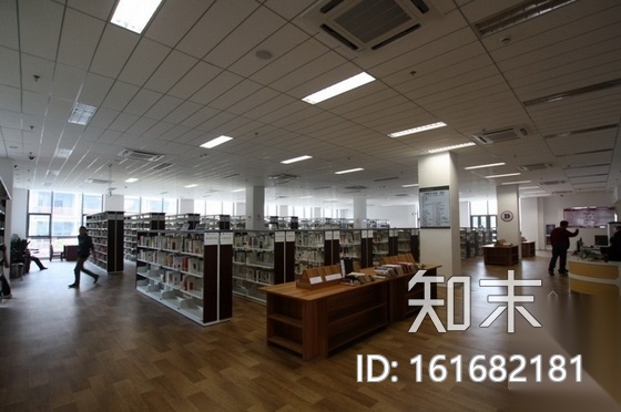[浙江]江南园林特色仿古图书馆装修CAD设计图（含实景）cad施工图下载【ID:161682181】