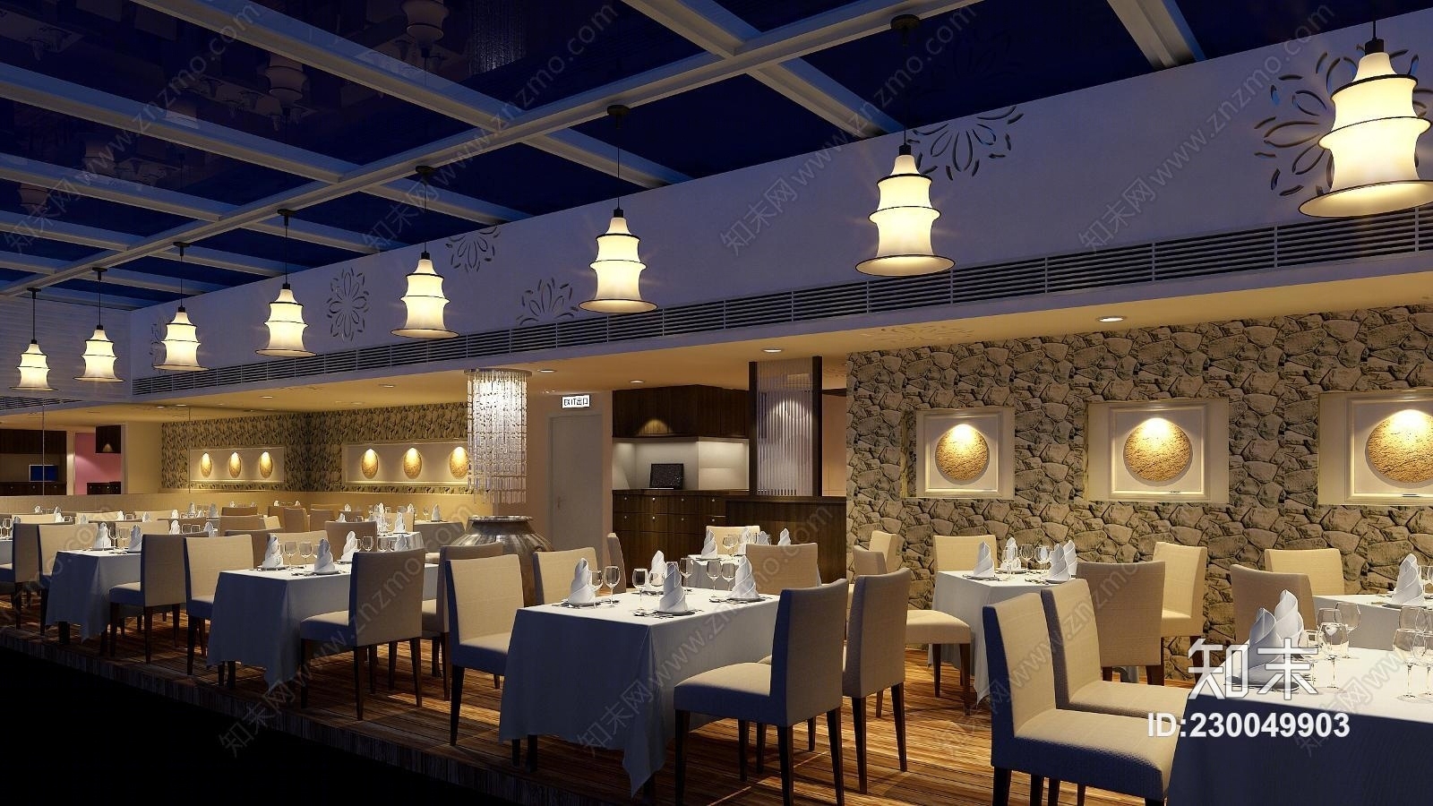 其它酒店餐厅餐饮店3D模型下载【ID:230049903】