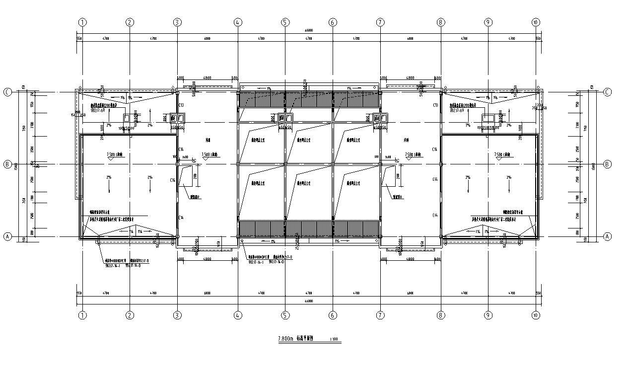 [宁夏]两层中式风格砖墙立面生态乡村建筑施工图（含全...cad施工图下载【ID:149778135】