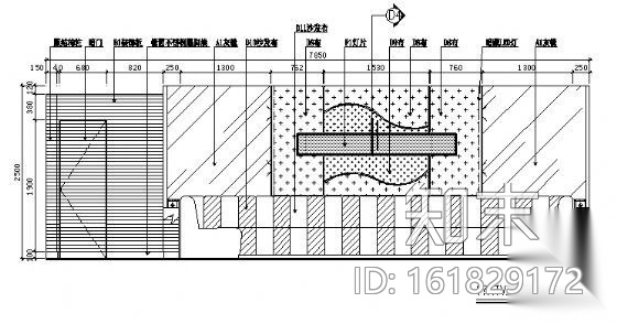 KTV包房装修图两套cad施工图下载【ID:161829172】