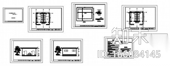 公共卫生间厕所建筑cad施工图下载【ID:166084145】
