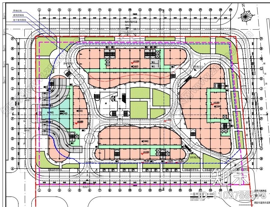 安徽全业态型商业街综合体建筑设计方案文本下载【ID:1103788578】