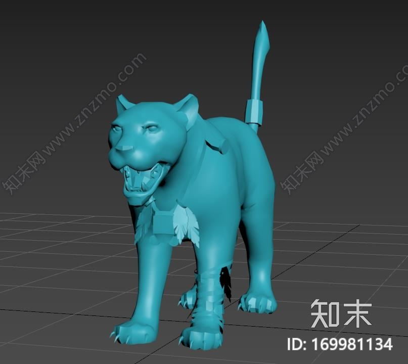 awilix_jaguar_月之女神坐骑3d打印模型下载【ID:169981134】