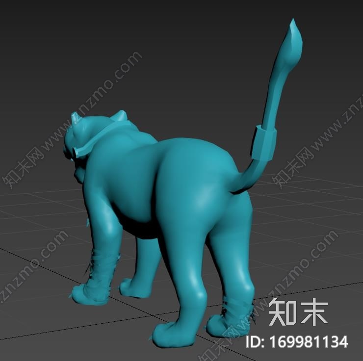 awilix_jaguar_月之女神坐骑3d打印模型下载【ID:169981134】