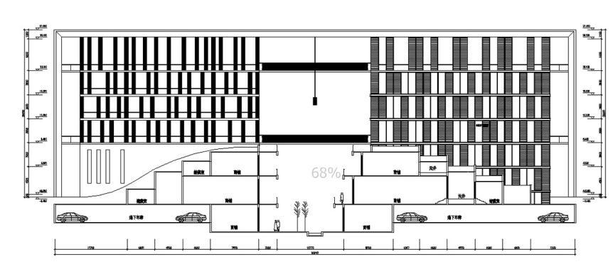 [浙江]连体条式不规则布局城市综合体建筑设计方案文本施工图下载【ID:151739130】