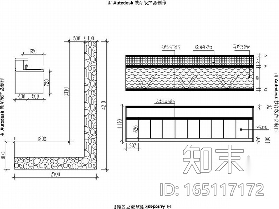 [唐山]高雅时尚现代风格连锁西餐厅装修施工图cad施工图下载【ID:165117172】