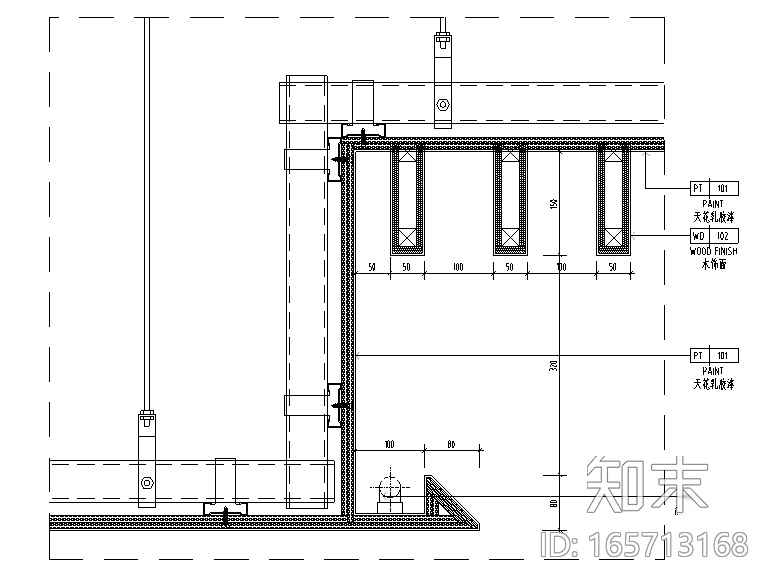 重庆申基秀山豪生酒店施工图设计+效果图cad施工图下载【ID:165713168】