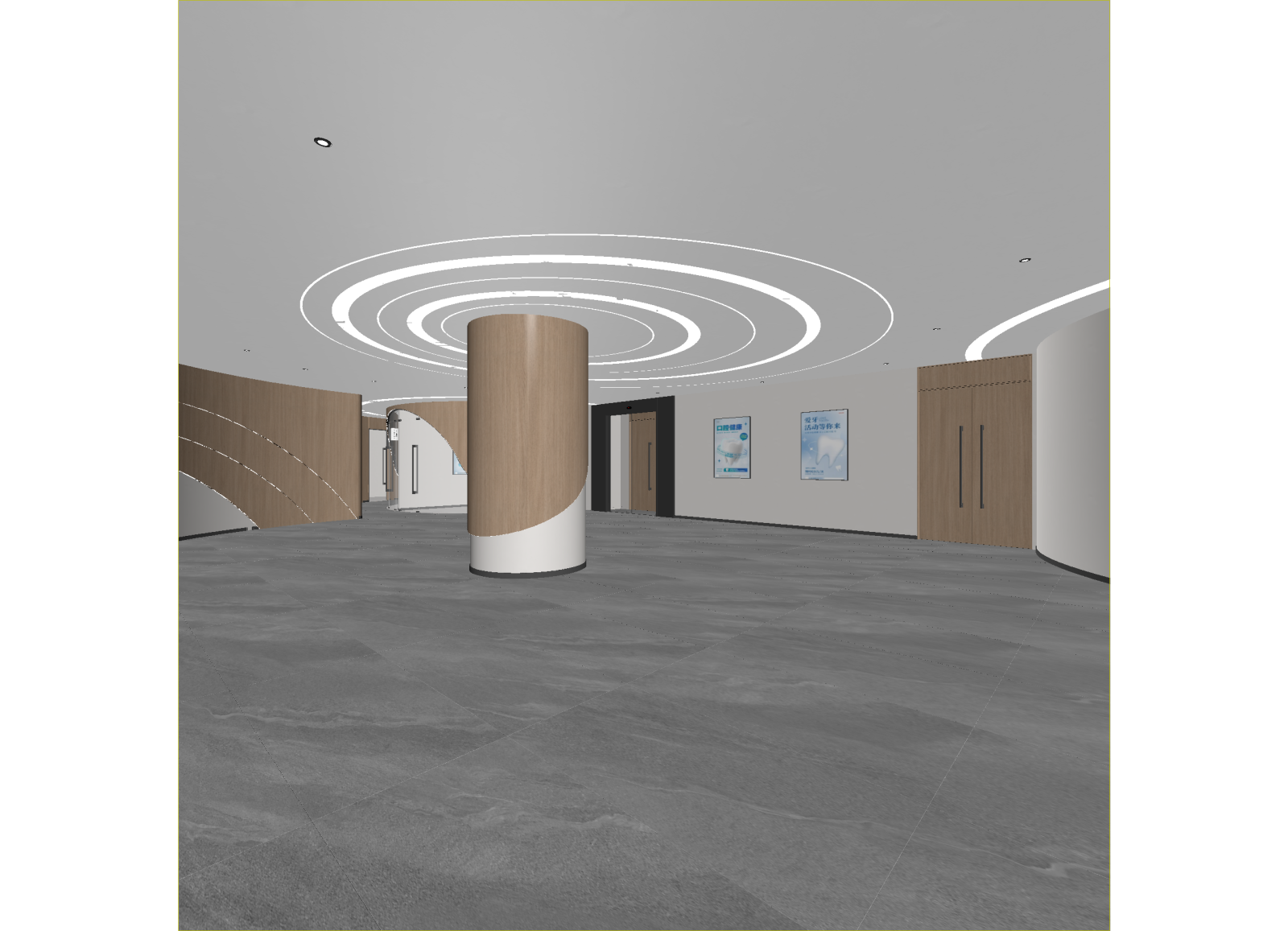 现代大厅3D模型下载【ID:1214694701】
