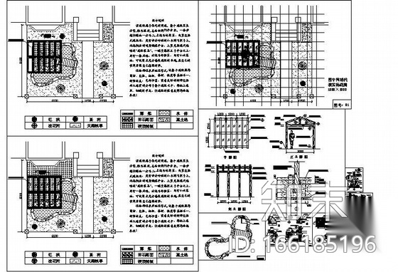 湖南某花园小别墅设计施工图cad施工图下载【ID:166185196】