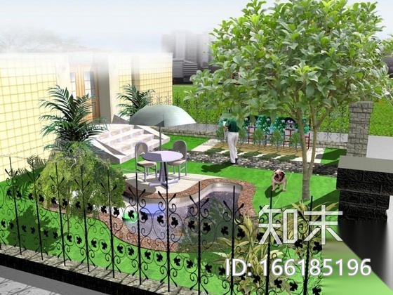 湖南某花园小别墅设计施工图cad施工图下载【ID:166185196】