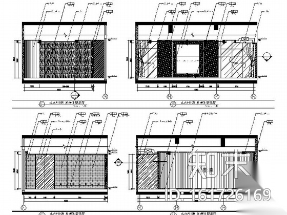 [广东]大型城市综合体豪华现代风格售楼处室内装修施工图施工图下载【ID:161726169】