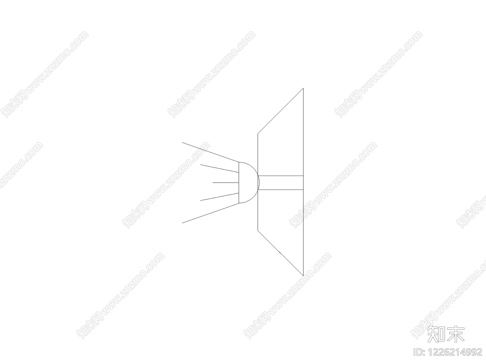 门CAD图纸