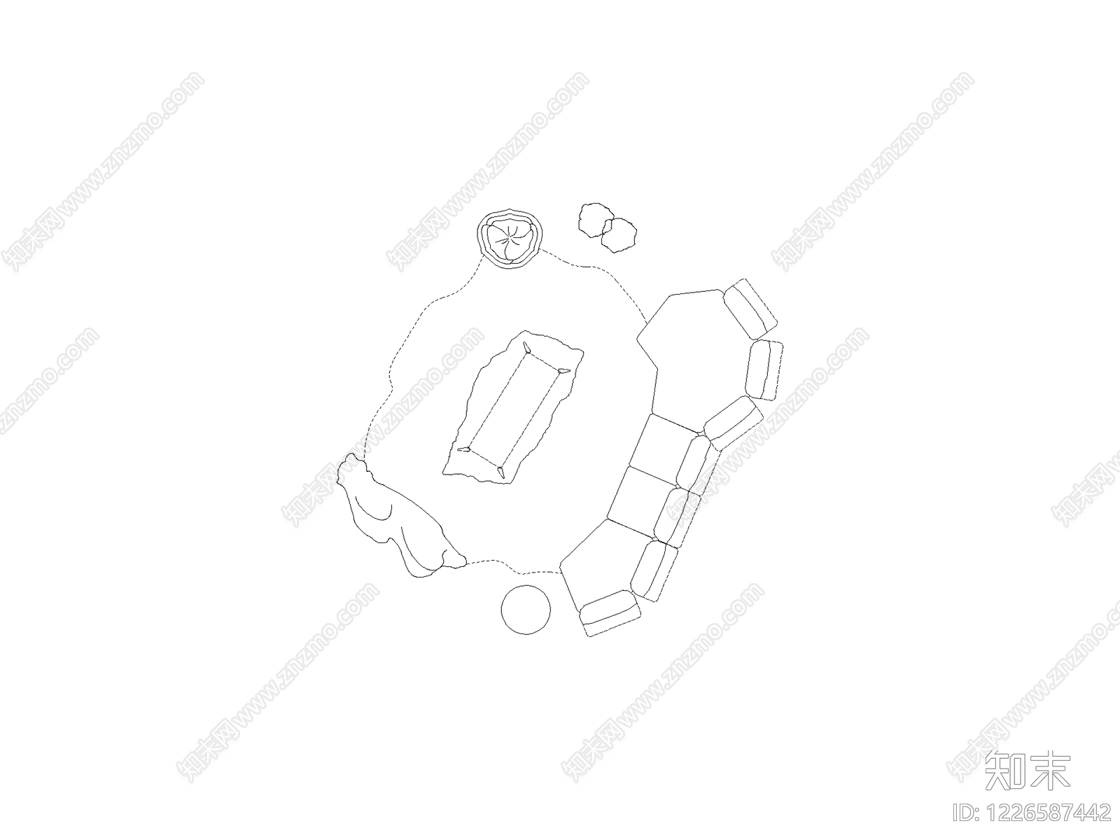现代家装图库CAD图纸