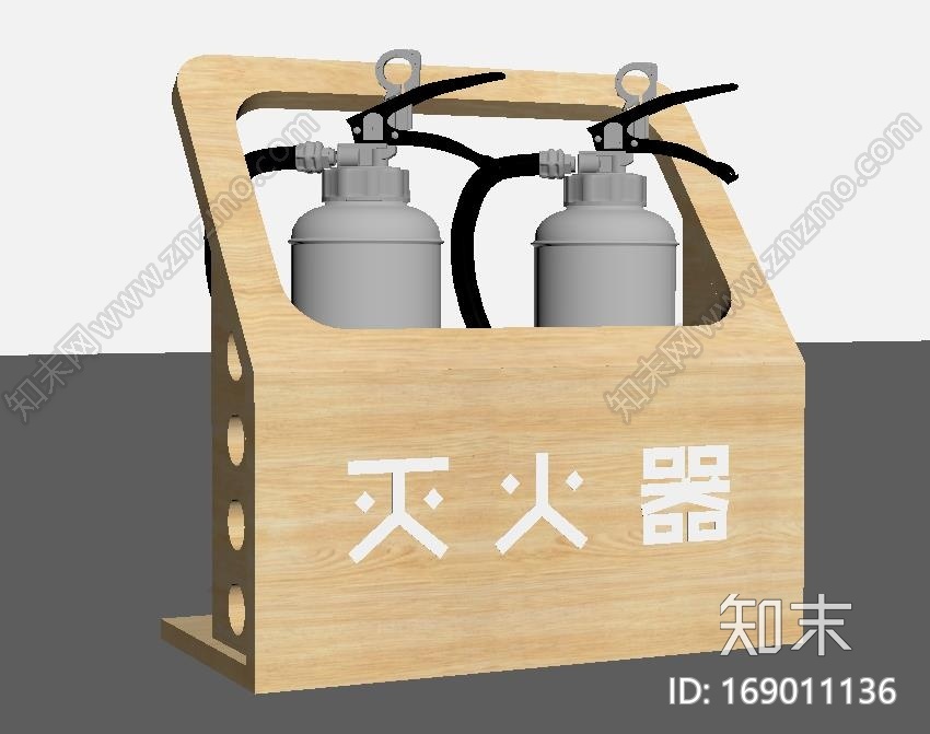 消防栓灭火器CG模型下载【ID:169011136】