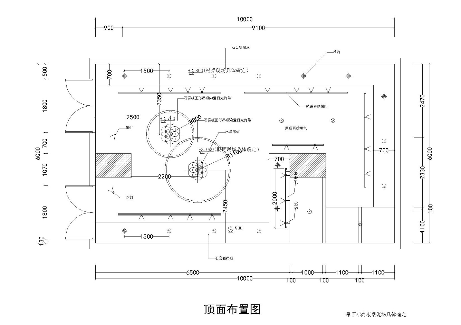 60平方某品牌服装店施工图_附效果图cad施工图下载【ID:160416114】