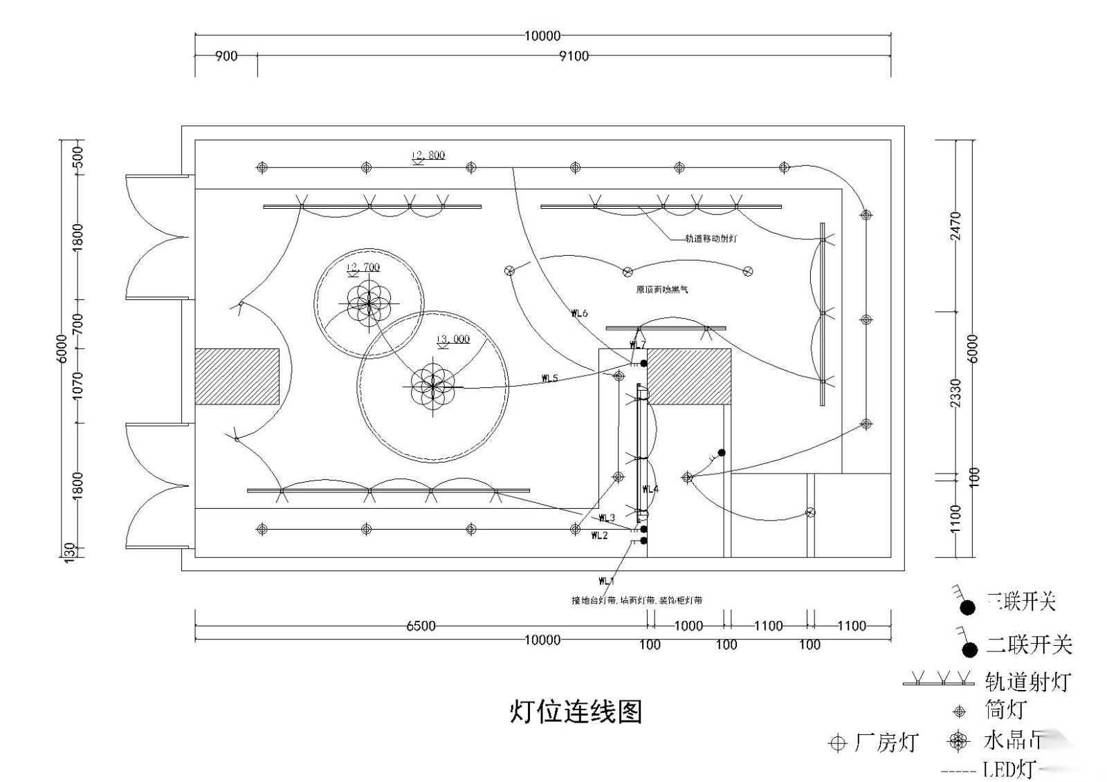 60平方某品牌服装店施工图_附效果图cad施工图下载【ID:160416114】