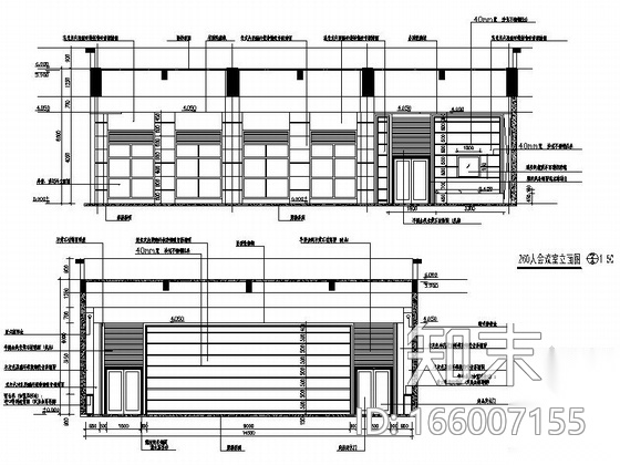 [云南]省级设计院工程现代办公楼室内装修施工图cad施工图下载【ID:166007155】