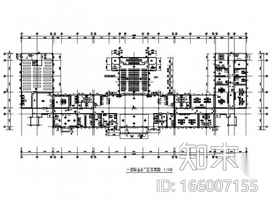 [云南]省级设计院工程现代办公楼室内装修施工图cad施工图下载【ID:166007155】
