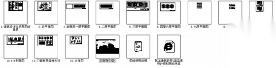 [江西省龙南县]某七层商住楼建筑施工图cad施工图下载【ID:167489114】