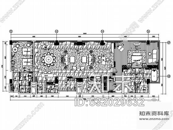 施工图山东首家国际五星级酒店总统套房设计施工图含效果cad施工图下载【ID:532029632】