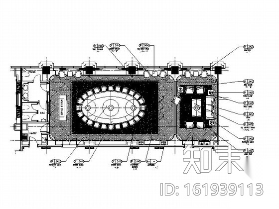 [南通]白金五星级酒店奢华欧式法国厅贵宾室CAD装修图cad施工图下载【ID:161939113】