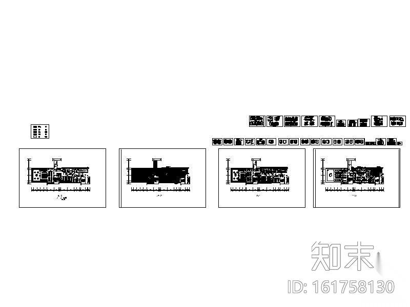 某知名中西餐厅装修施工图施工图下载【ID:161758130】