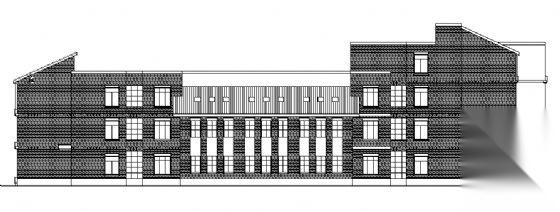 某图书馆建筑图cad施工图下载【ID:151618141】