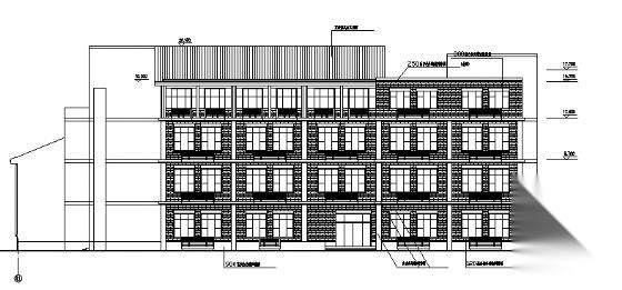 某图书馆建筑图cad施工图下载【ID:151618141】